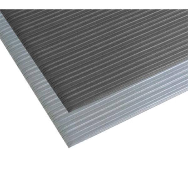 Ribbed Foam HD Mat 9/16x22 Thick 3& x 30& Black J55695