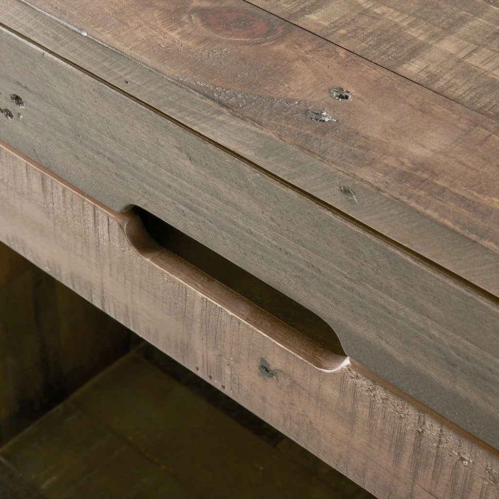 Solid Wood Nightstand Z87685