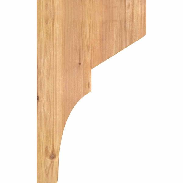 Monterey Smooth Corbel, Western Red Cedar X986