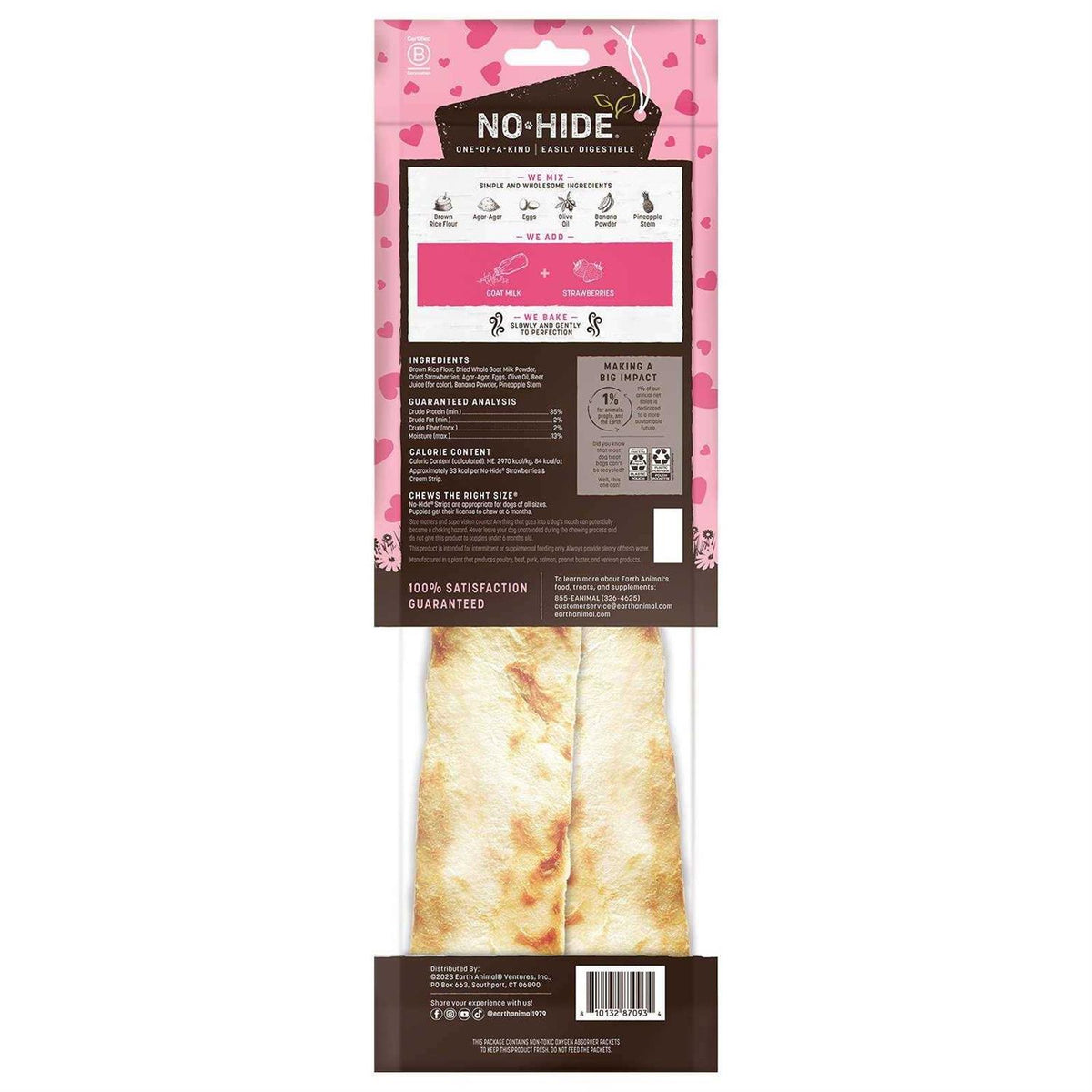 Strawberries & Cream Dog Treats K81672