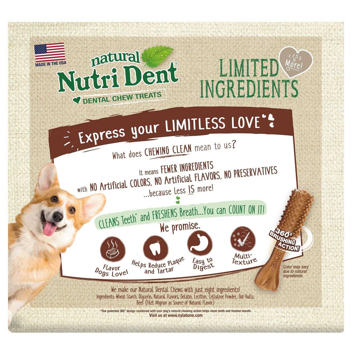 Filet Mignon Dental Chews M91780