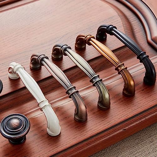 6 Pcs Vintage Ceramic Drawer Knobs F581106