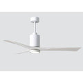 Gloss White 3 Blade Ceiling Fan with Remote V710