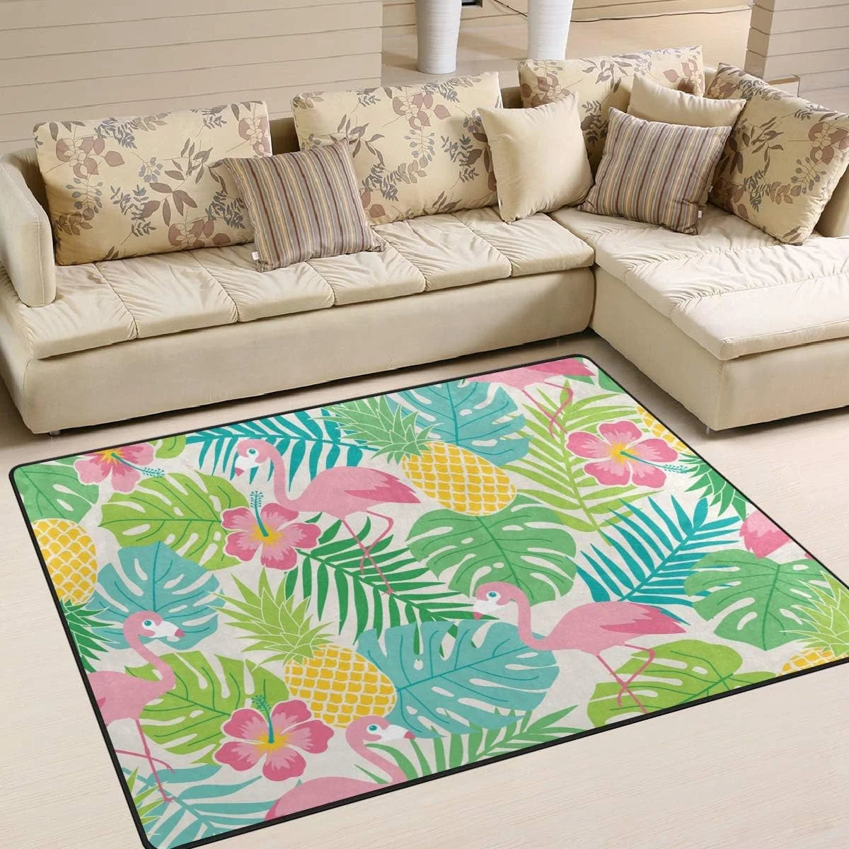 Lightweight Carpet Mats Area Rug 80"x 58" Y62154