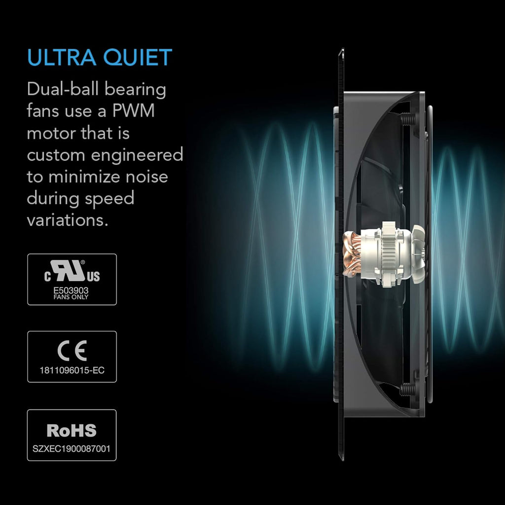 Quiet Cooling Fan System 6 with Speed Control T6669