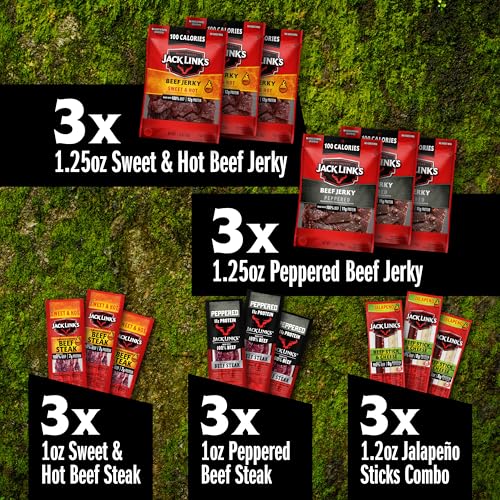 15-Piece Beef Jerky Variety Pack U858