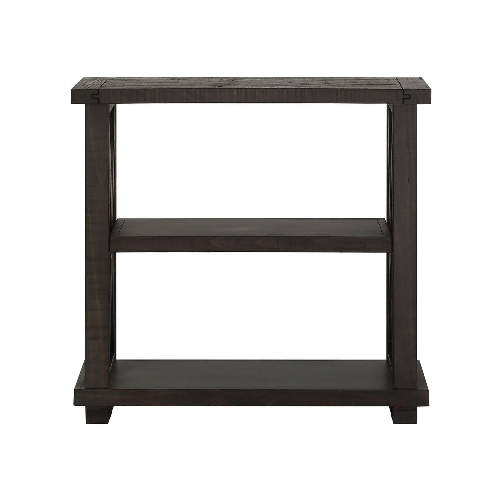 3 Shelf Solid Wood Bookshelf W96173