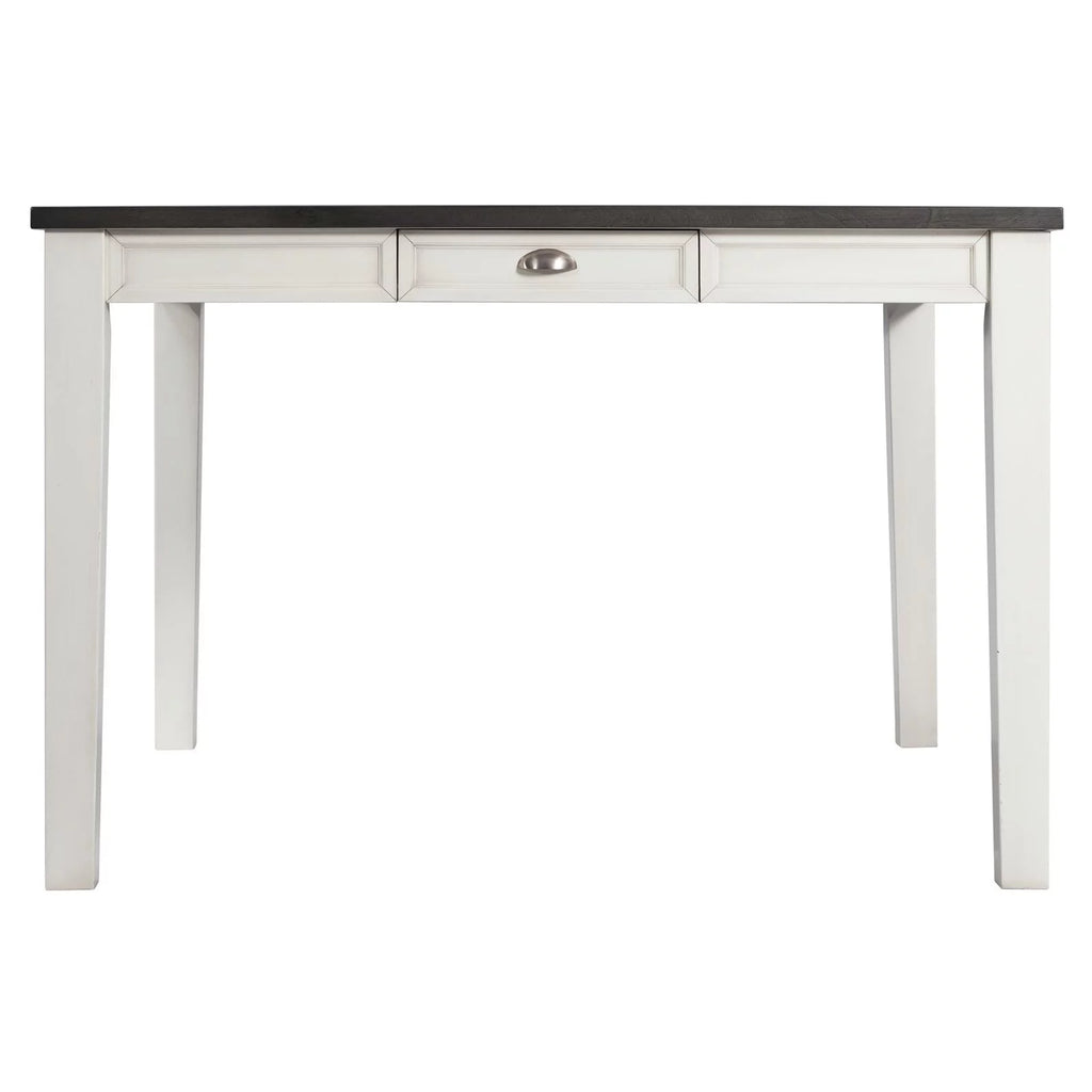 White Dining Table with Storage E6560