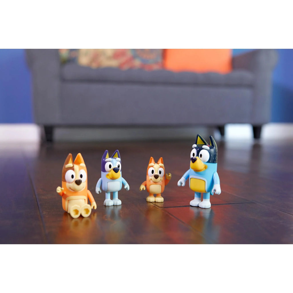 Bluey Family 4-Pack Toddler Toy B58366
