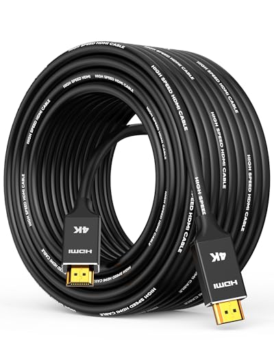 4K HDMI Cable 50ft CL3 Rated 18Gbps H22356