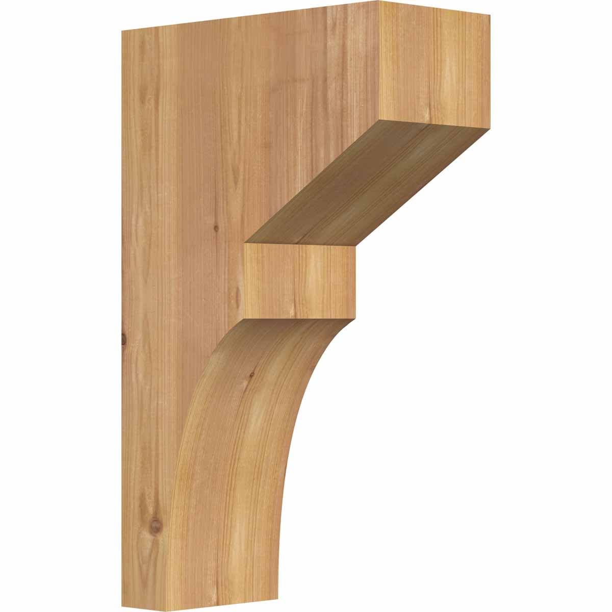 Monterey Smooth Corbel, Western Red Cedar X986