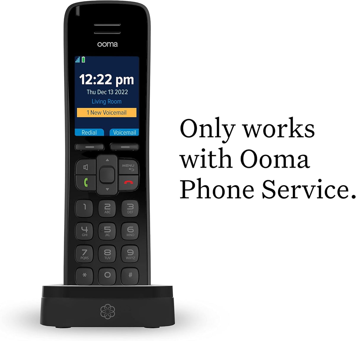 Cordless Phone with Picture Caller-ID and HD Voice Quality, Pack of 2 E459836