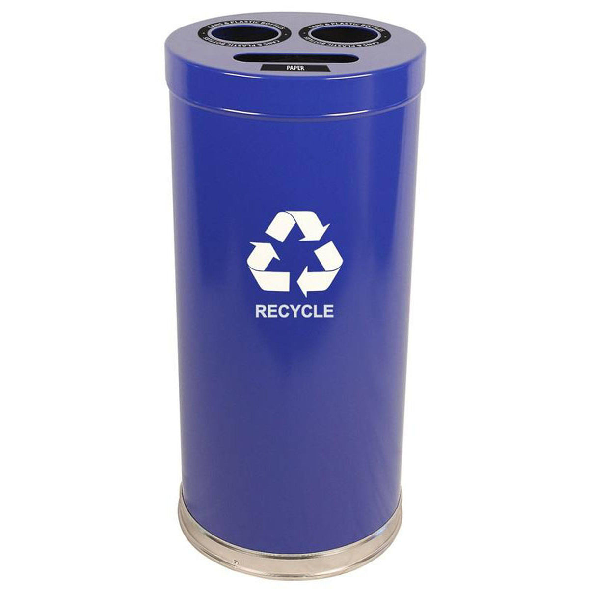 Blue 3 Stream Recycling Receptacle B74386