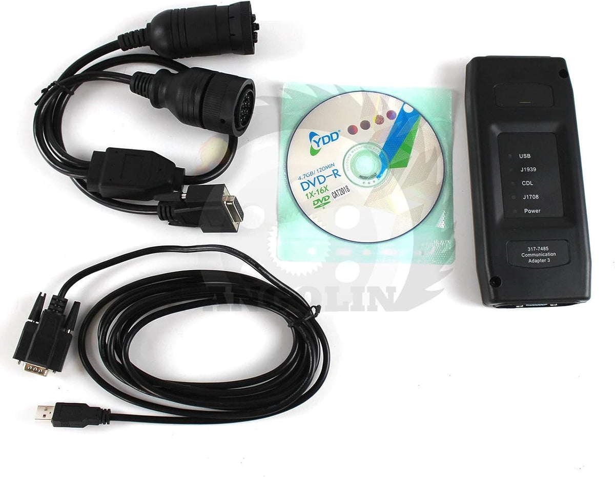 Communication Diagnostic Adapter Diagnostic Tool 2019A Version for Heavy Equipment C60981