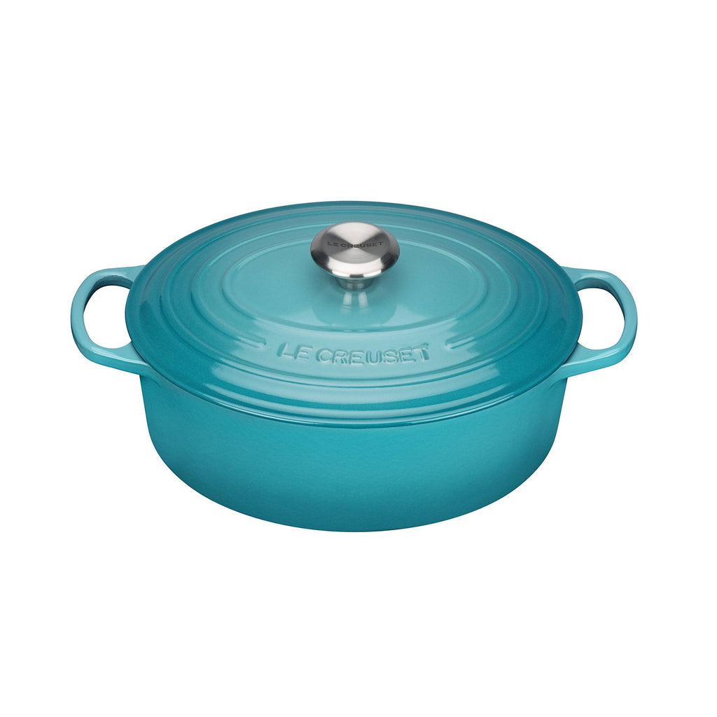 Cast Iron 5-Quart Oval Dutch Oven K280