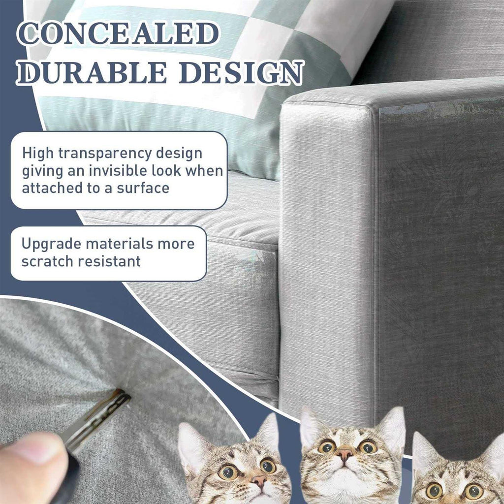 12 PCS Clear Anti Cat Scratch Furniture Protector E834