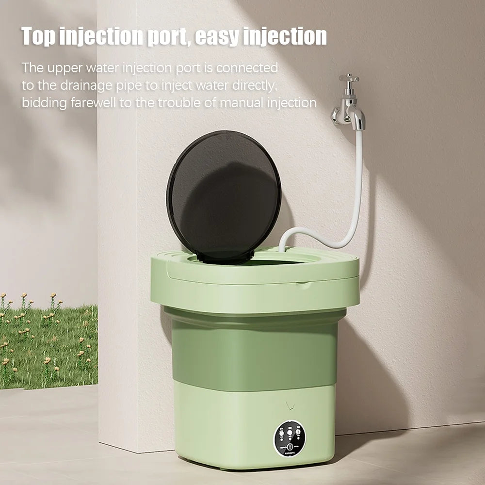 8L Portable Washing Machine with Spin Dryer E444