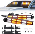 34 inches 40 LED Green White Strobe Light Bar for Trucks Q477771