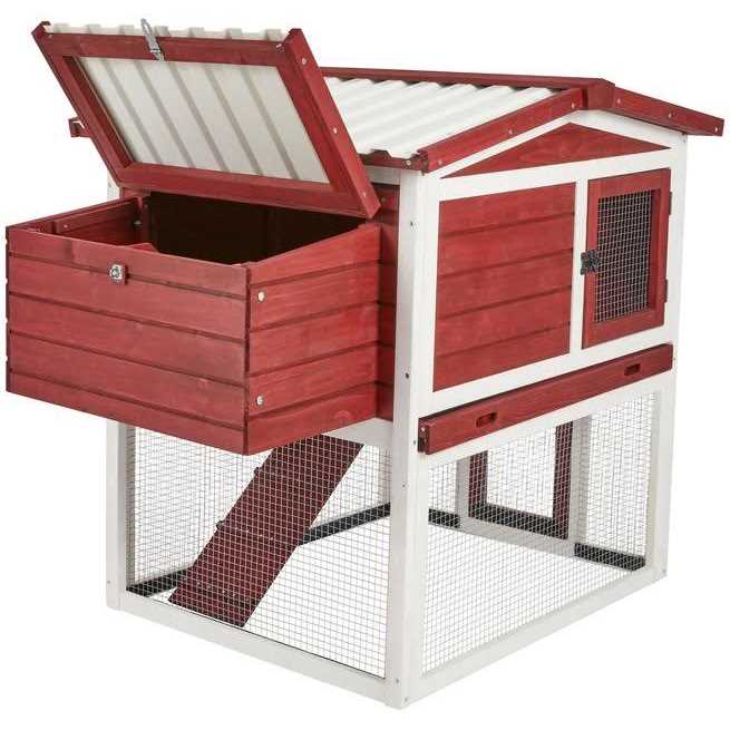 Wooden Outdoor Chicken Coop H71529