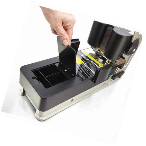 Extra Heavy-Duty Two-Hole Punch, 300 Sheets, Gray Q698