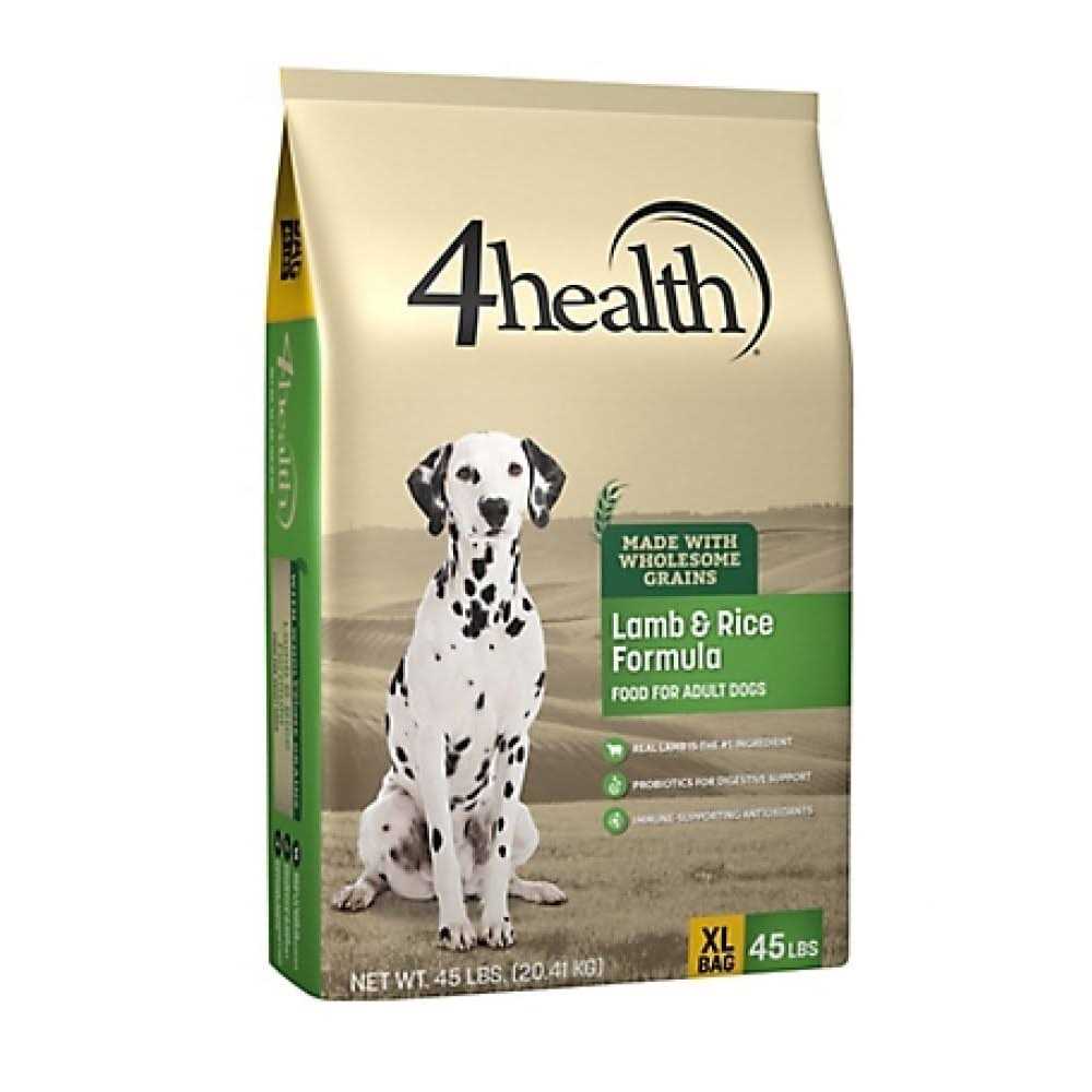 4health Wholesome Grains Adult Lamb and Rice Formula Dry Dog Food C283118