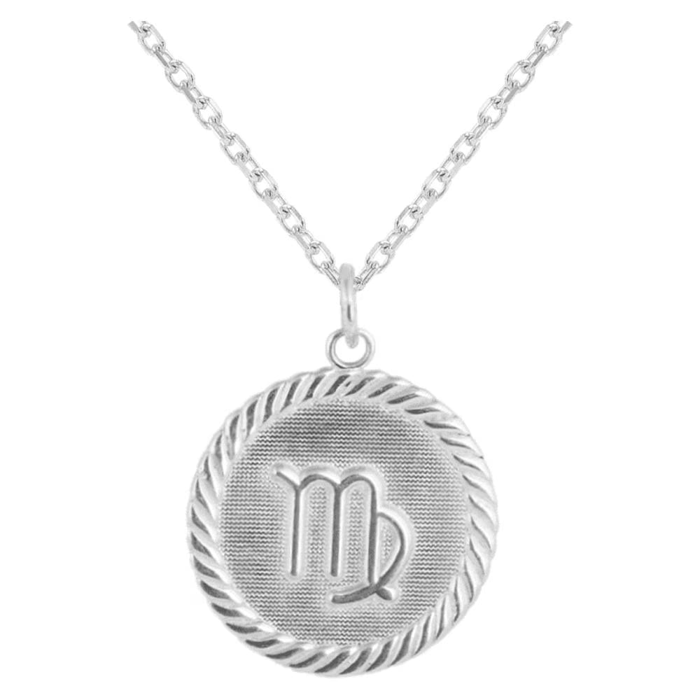 Sterling Silver Scorpio Zodiac Pendant Necklace 16 Inches A539475