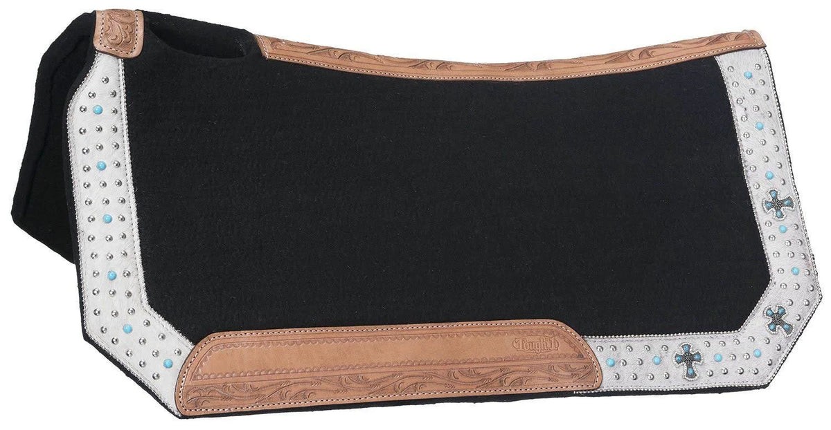 White Saddle Pad P9334