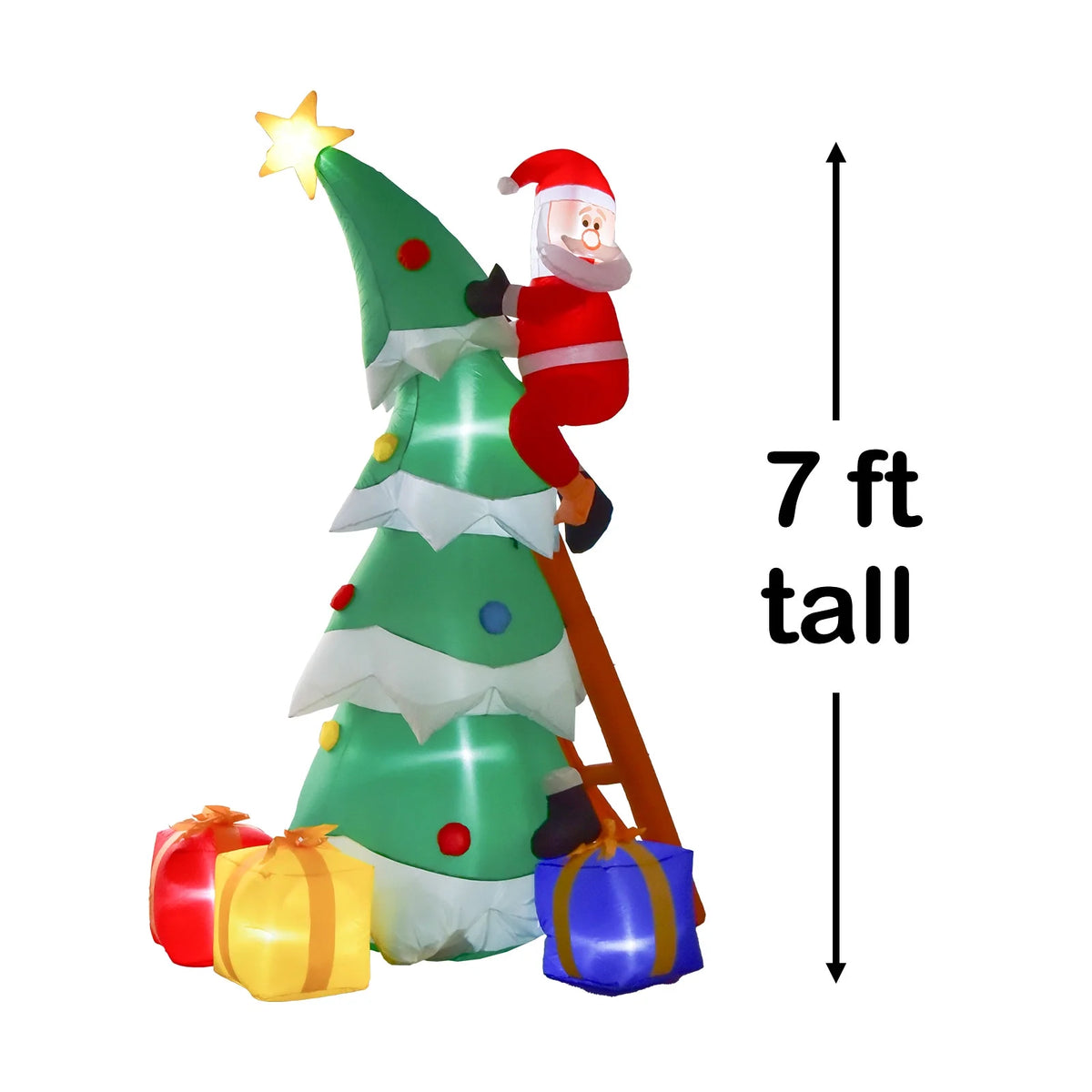 Giant Christmas Blow Up Yard Inflatable N7378