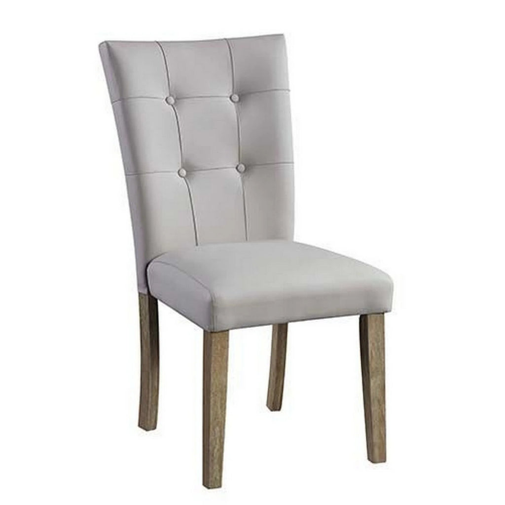 White Oak Set of 2 Side Chair Y766
