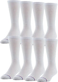 Men's 8 Pack Diabetic Crew Socks B486930