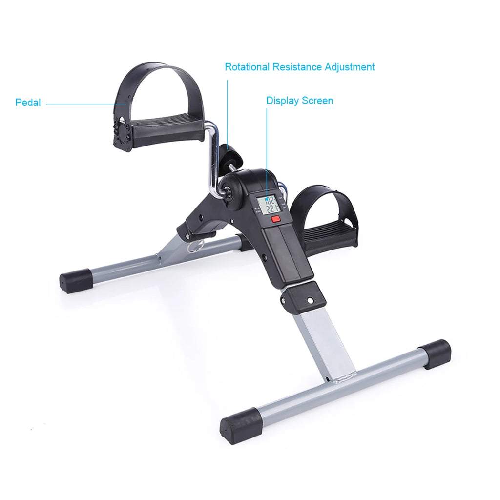Folding Mini Exercise Bike 240 lbs G42351