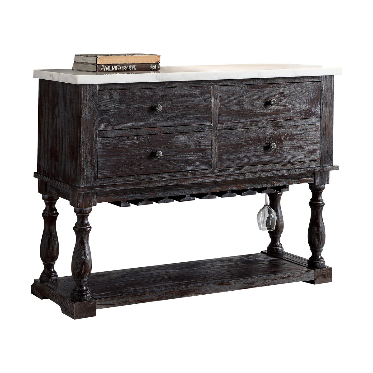 White Marble Server P6233