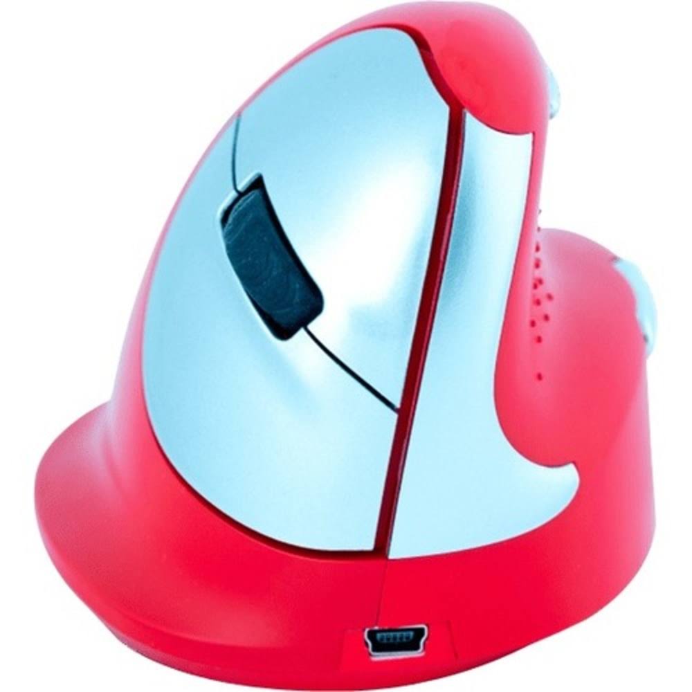 Bluetooth Vertical Ergo Mouse Medium Right Hand Red B701