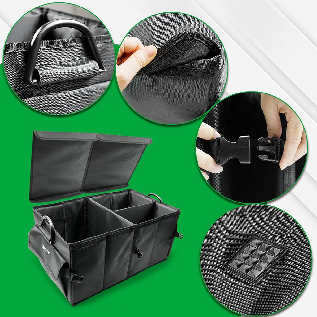 Collapsible Multi-Compartment Car Organizer Z561531