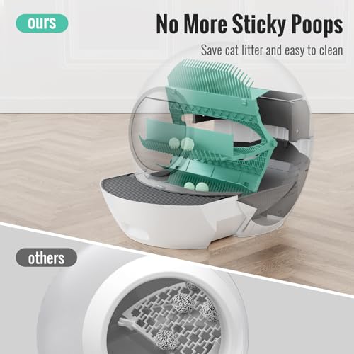 60L Automatic Self Cleaning Cat Litter Box I749