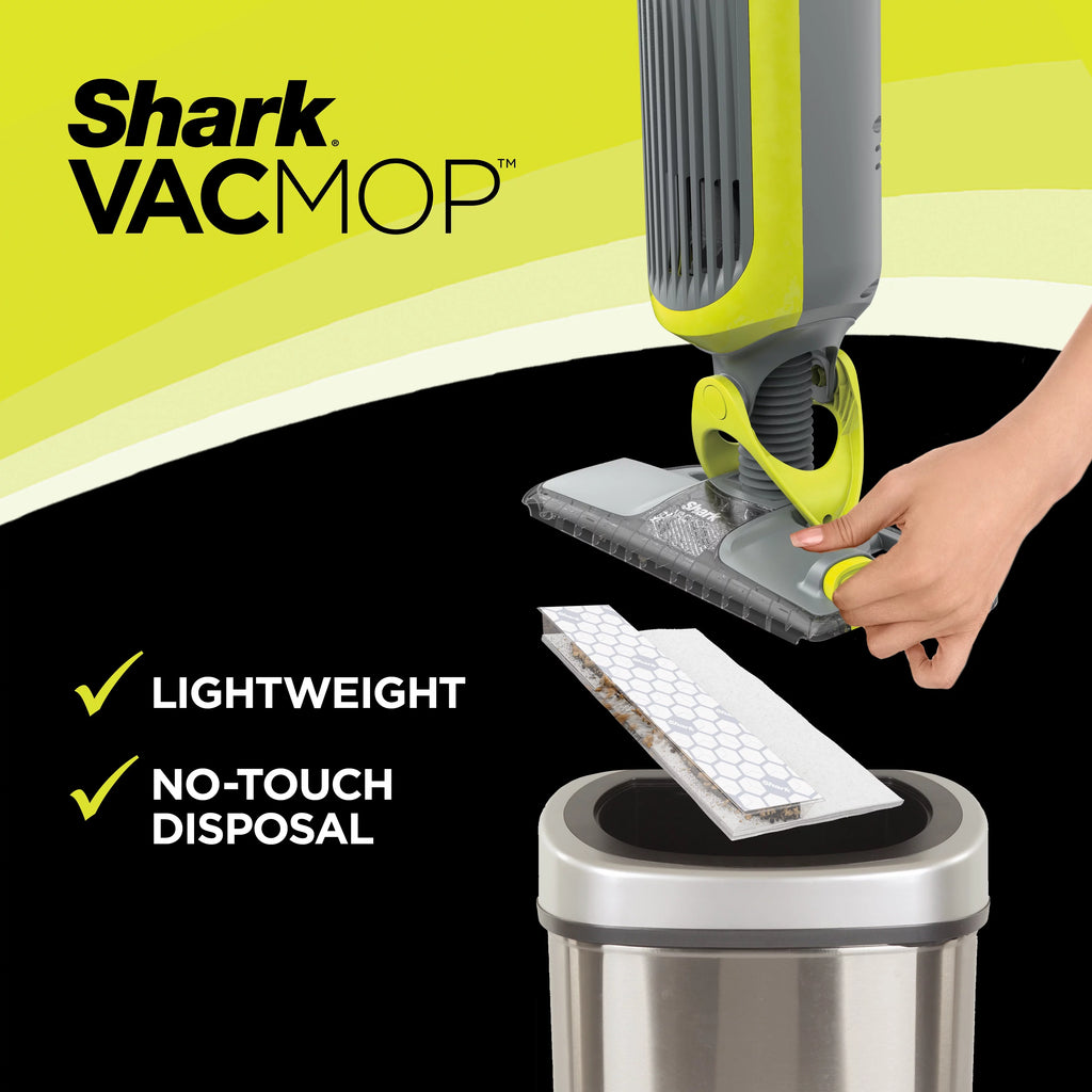 Cordless Hard Floor Vacuum Mop with Disposable Pad F539