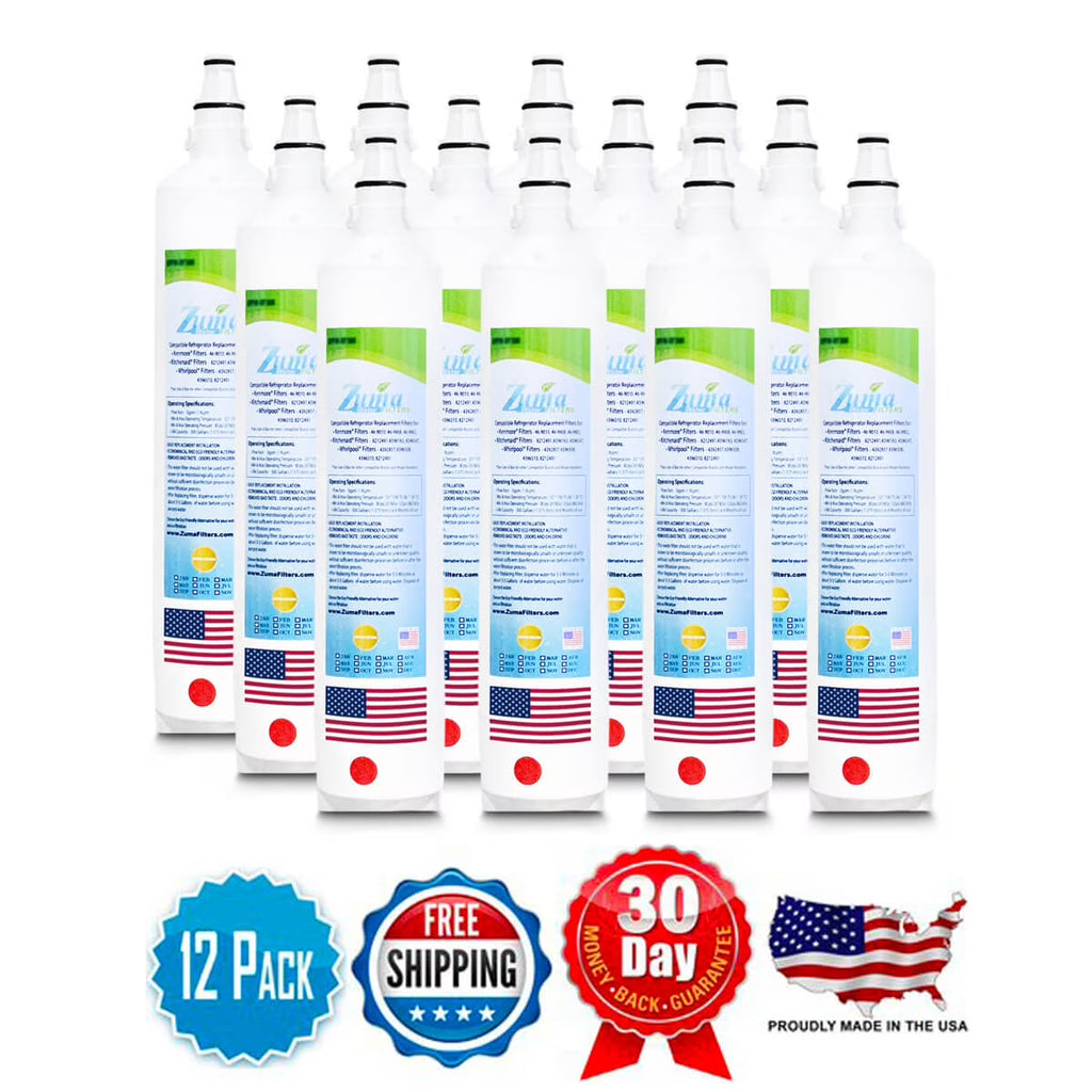 12 Pack Water Filters X599