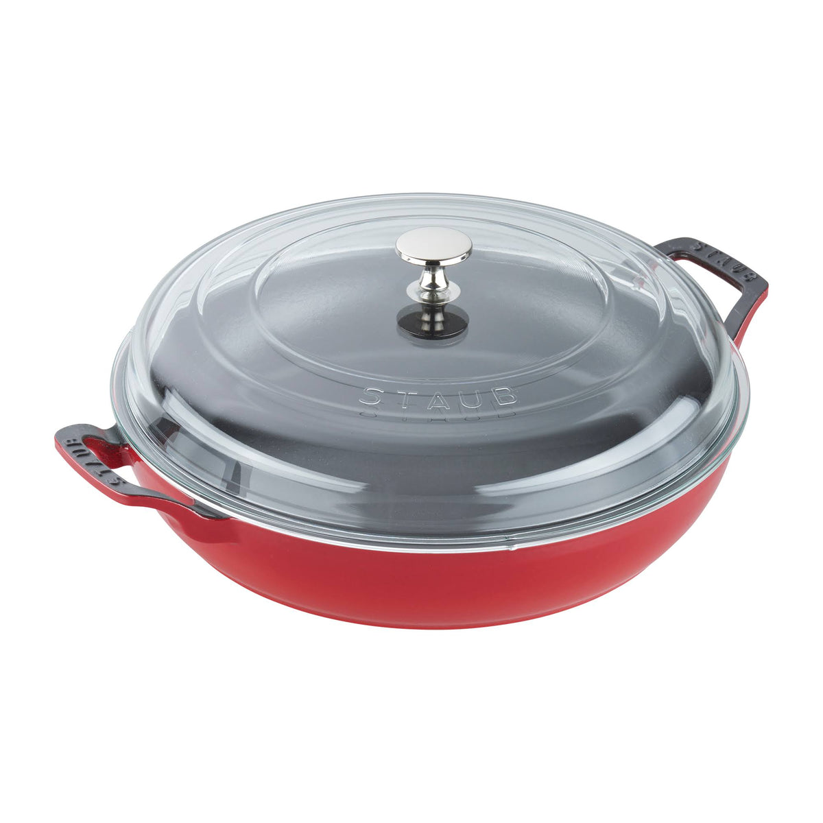 Cast Iron 3.5-Quart Braiser with Glass Lid X912126