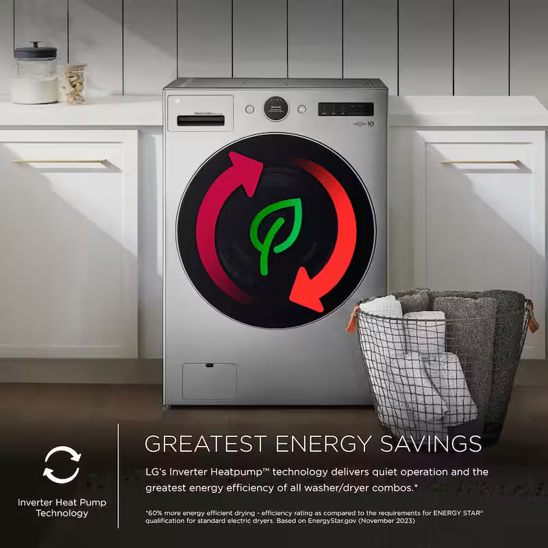 5.0 cu. ft. Electric All-in-One Washer Dryer Combo B5475