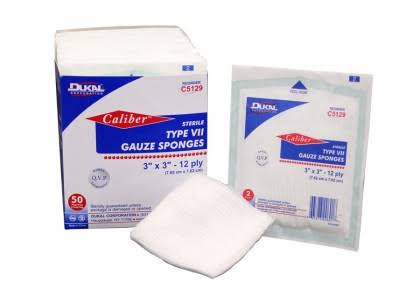 12 Ply Non-Sterile Gauze 4x22, 200 per Bag, 10 Bags per Case K9748