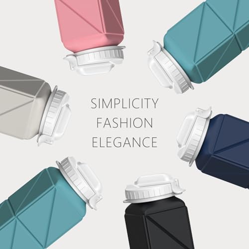Collapsible Silicone Water Bottle 610ml R860