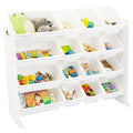 16 Removable Bins Grey White Toy Storage Organizer I8650