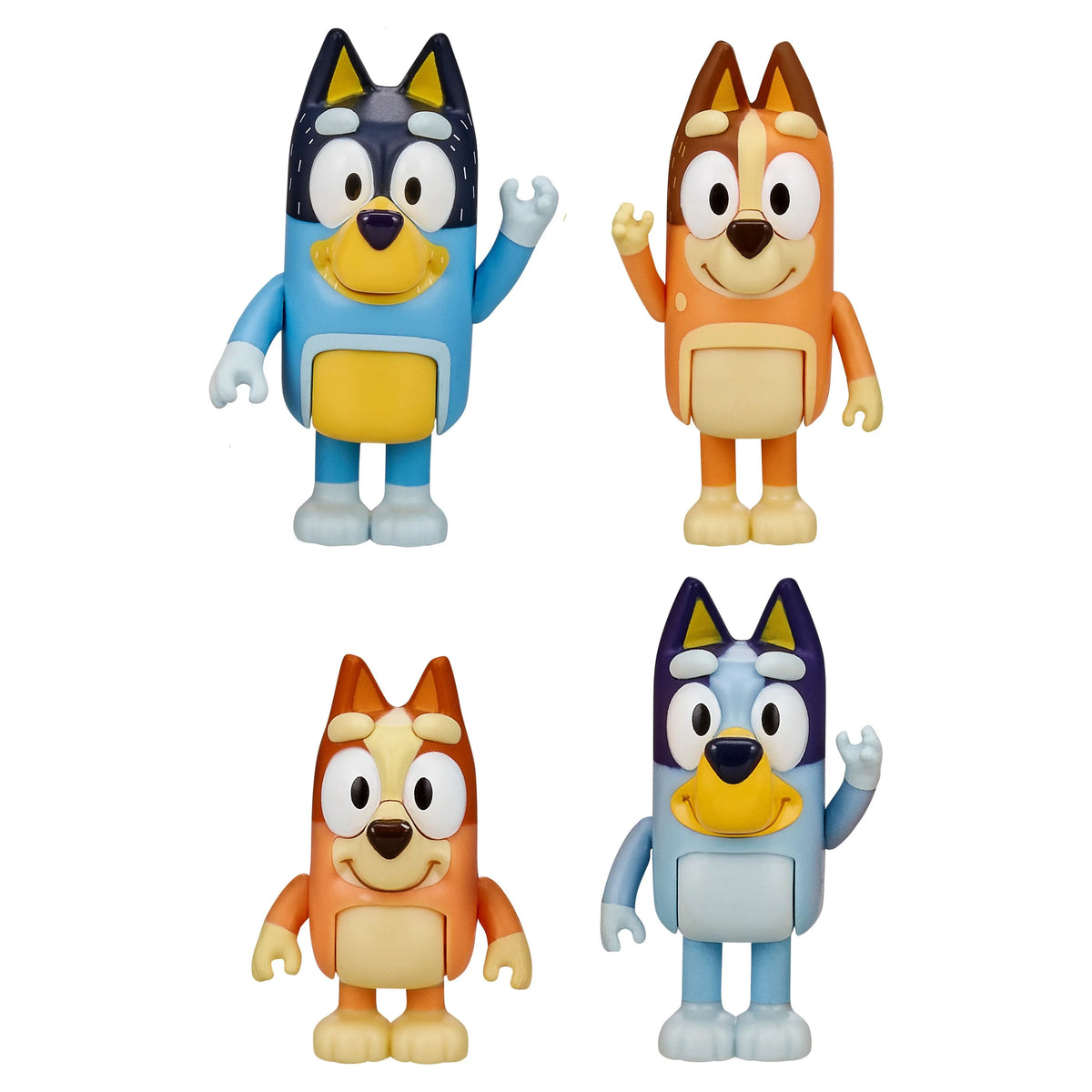 Bluey Family 4-Pack Toddler Toy B58366