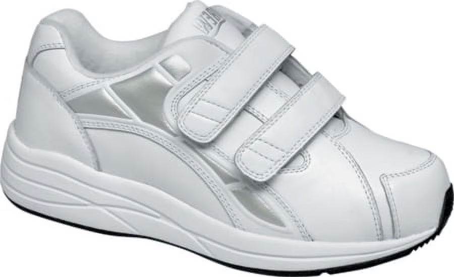 White Leather Women's Shoes O2773