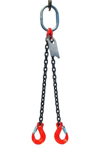 5/16" x 5' Double Leg Chain Sling with Sling Hooks M778