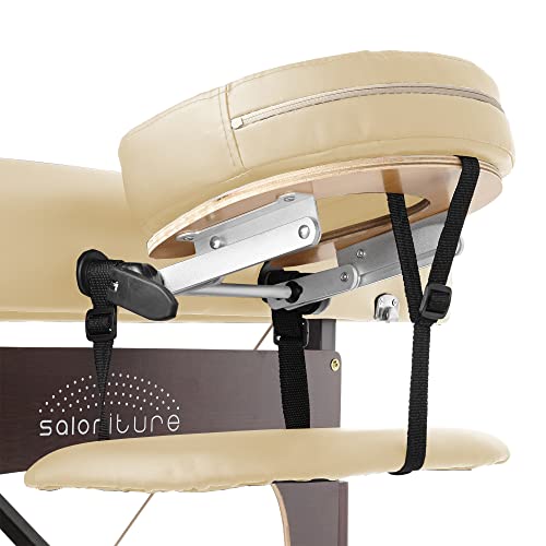 Lightweight Bi-Fold Memory Foam Massage Table with Carrying Case V532286