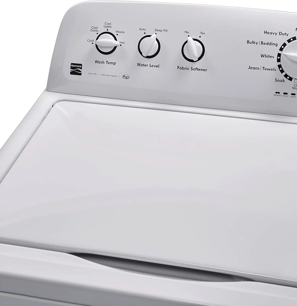 Top-Load Washer with Triple Action Agitator, 3.8 Cu. ft. Capacity Z730