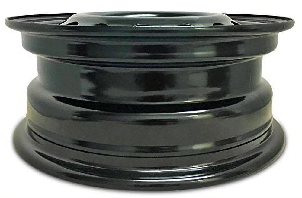 14 in Black Steel Wheel Rim B6066