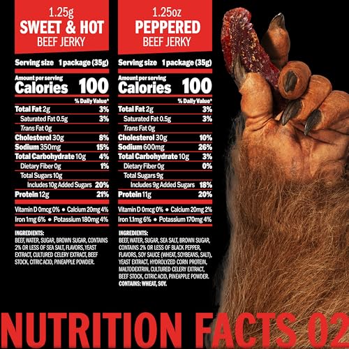 15-Piece Beef Jerky Variety Pack U858