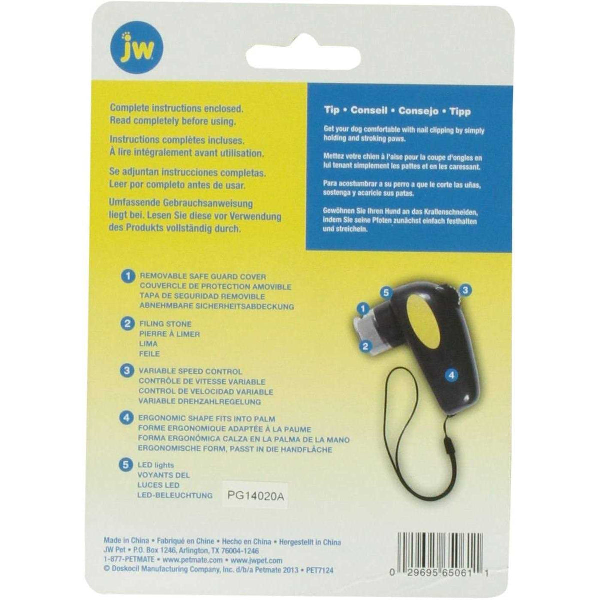 Palm Nail Grinder for Dogs Z340291